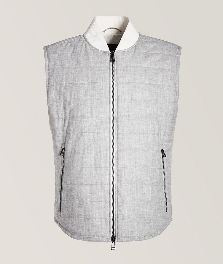 Emiliano Stretch-Wool Blend Vest  image 0