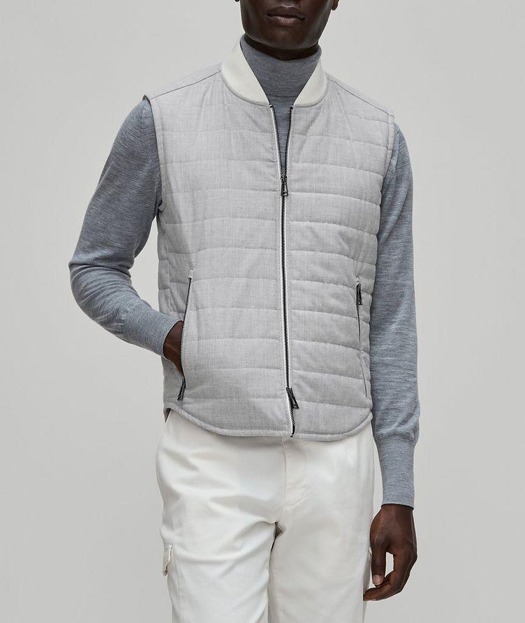 Emiliano Stretch-Wool Blend Vest  image 1