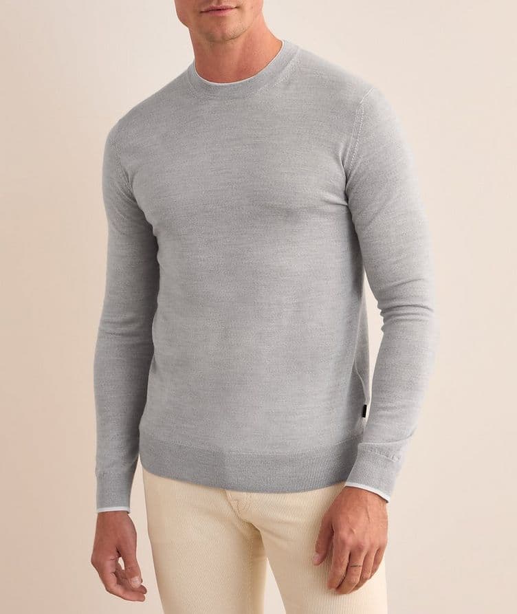 Nando Wool, Silk & Cashmere Sweater  image 1