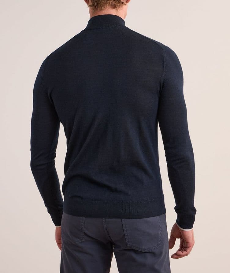 Nando Wool-Blend Quarter-Zip Sweater  image 2