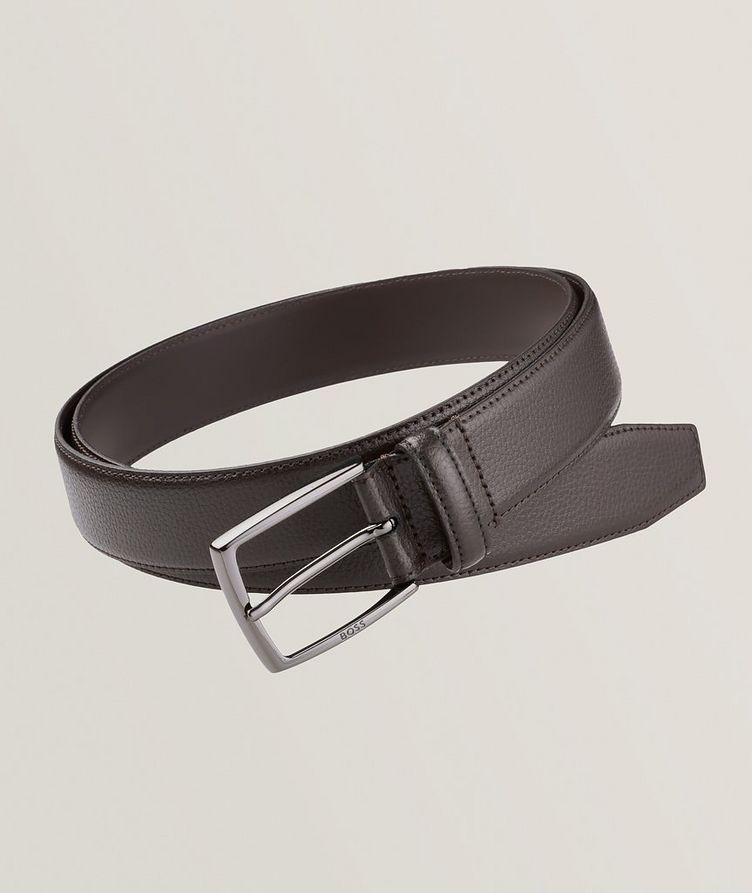 Ceinture en cuir grenu image 0