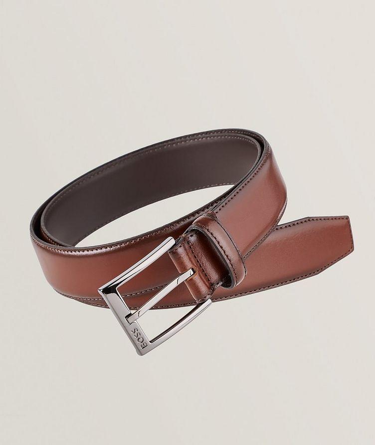 Elloy Polished Leather Belt image 0