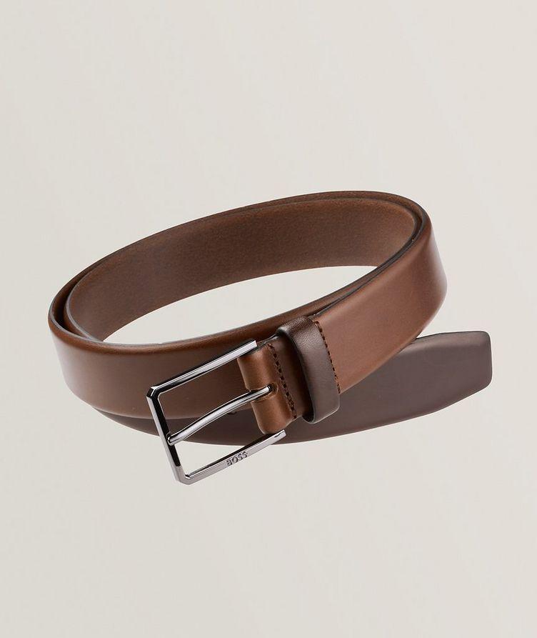 Ceinture en cuir mat image 0