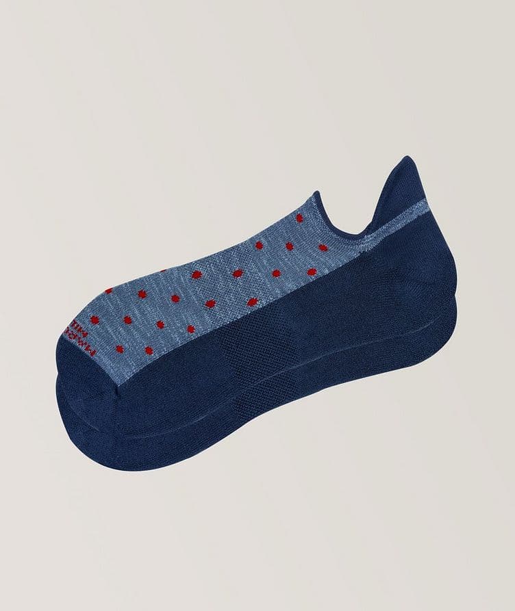 Polka Dot Invisible Sneaker Socks image 0