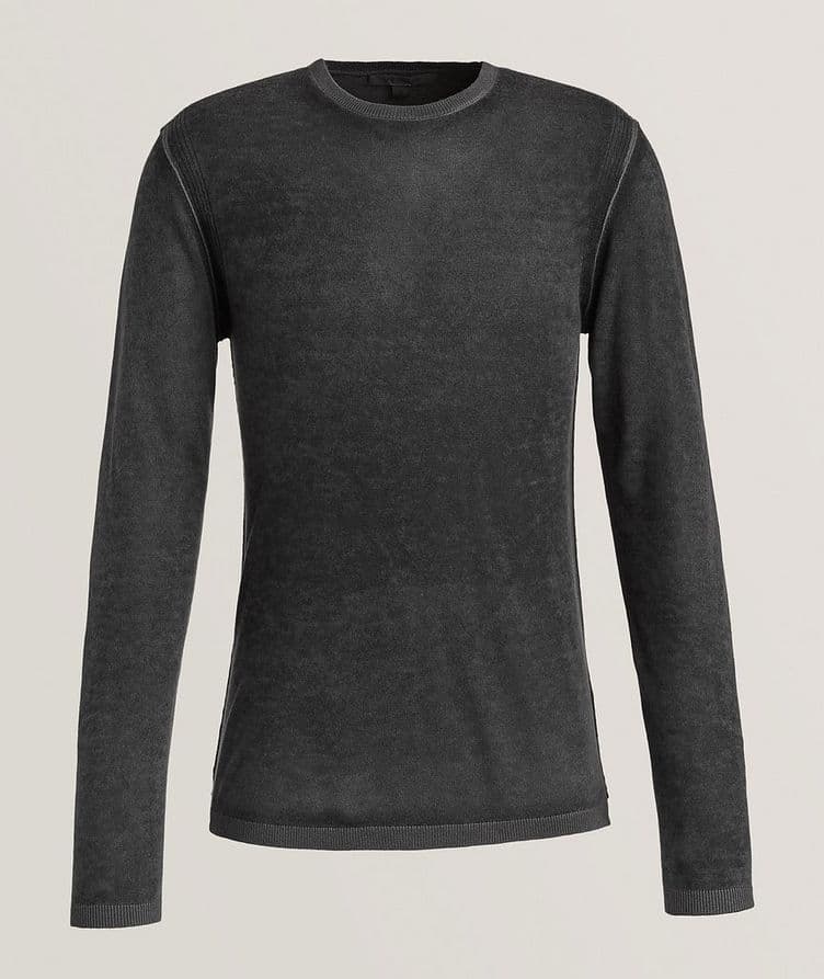 PETE Silk-Cashmere Washed Crewneck Sweater image 0