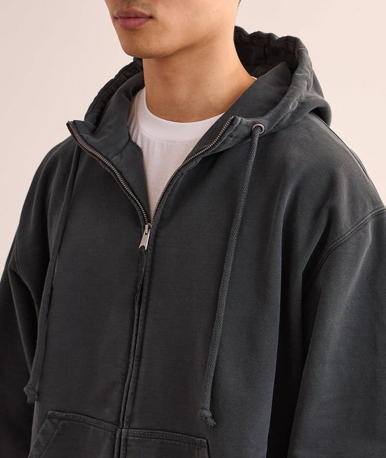 Numeric Logo Back Hooded Sweater image 3