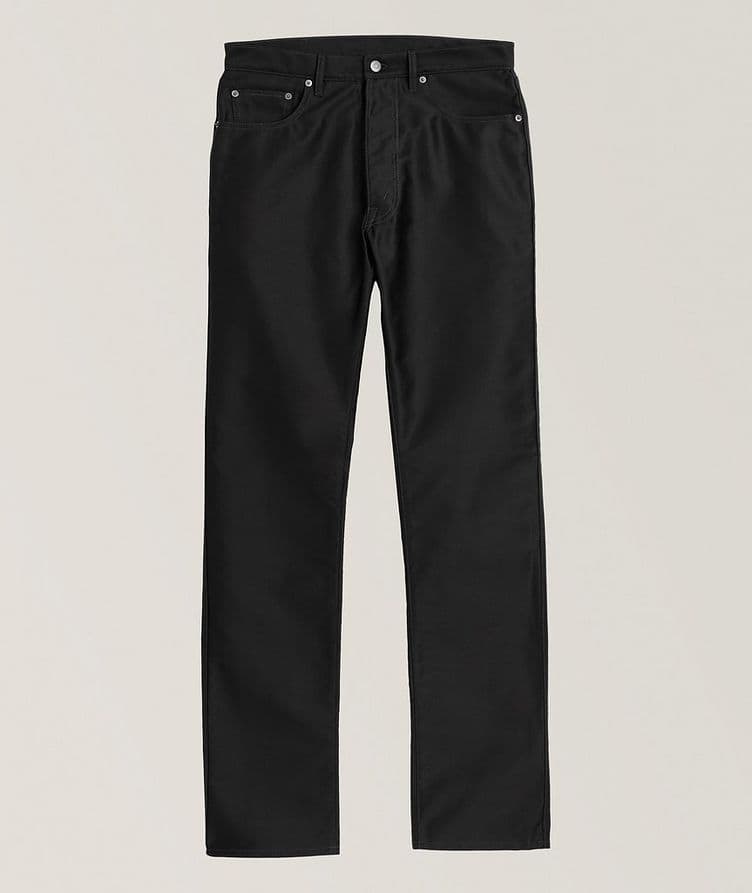 Cotton Topstitch Five-Pocket Pants  image 0