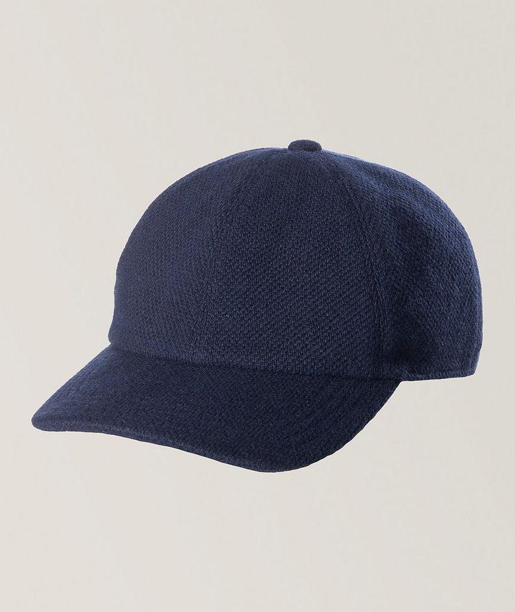 Mélange Cashmere Baseball Cap image 0