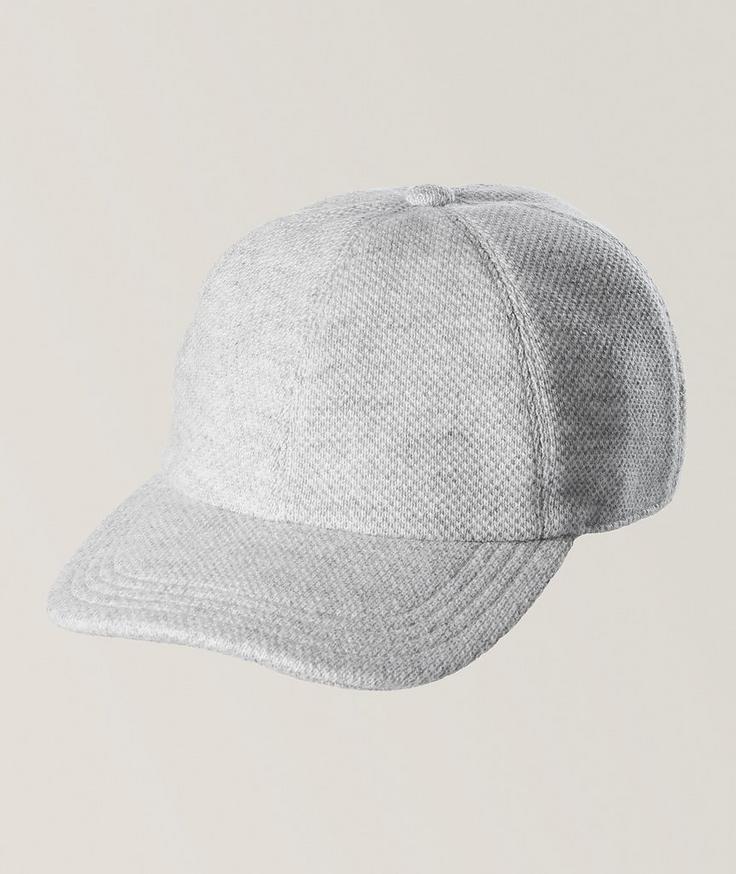 Eleventy Casquette sport en cachemire chiné