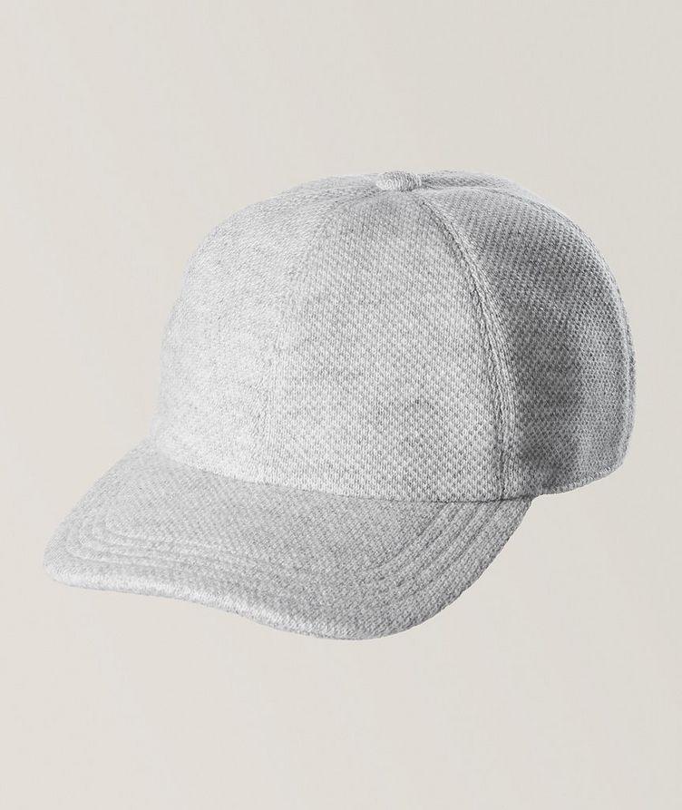 Mélange Cashmere Baseball Cap image 0