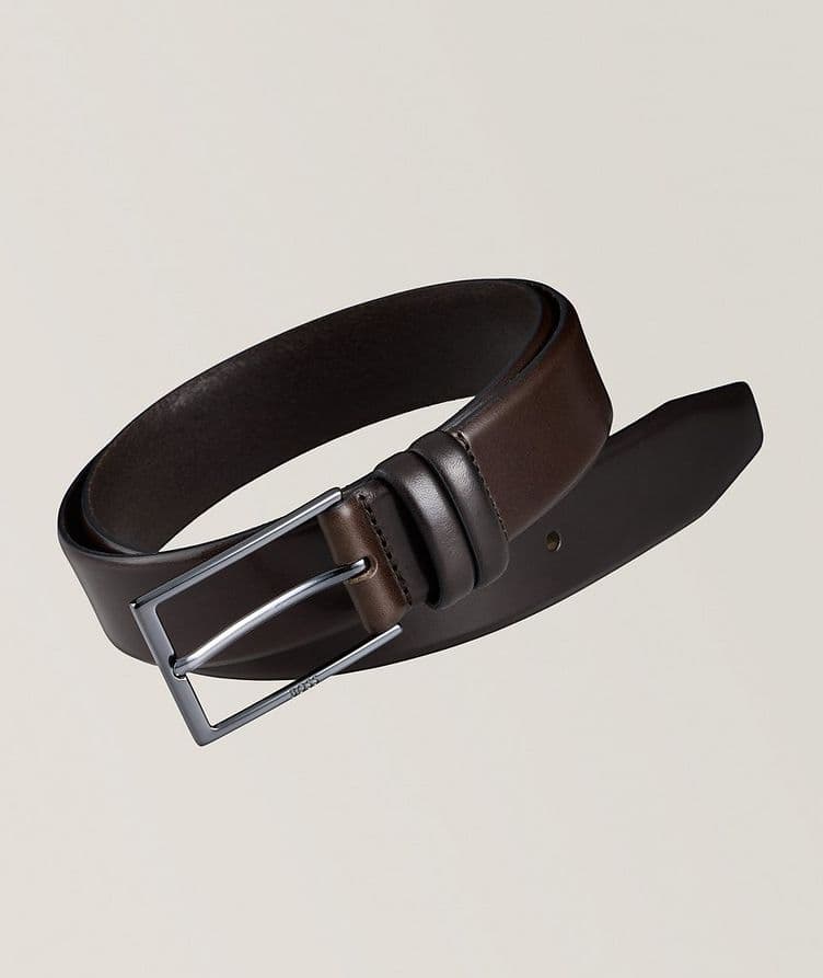 Carmello Polished Leather Belt image 0