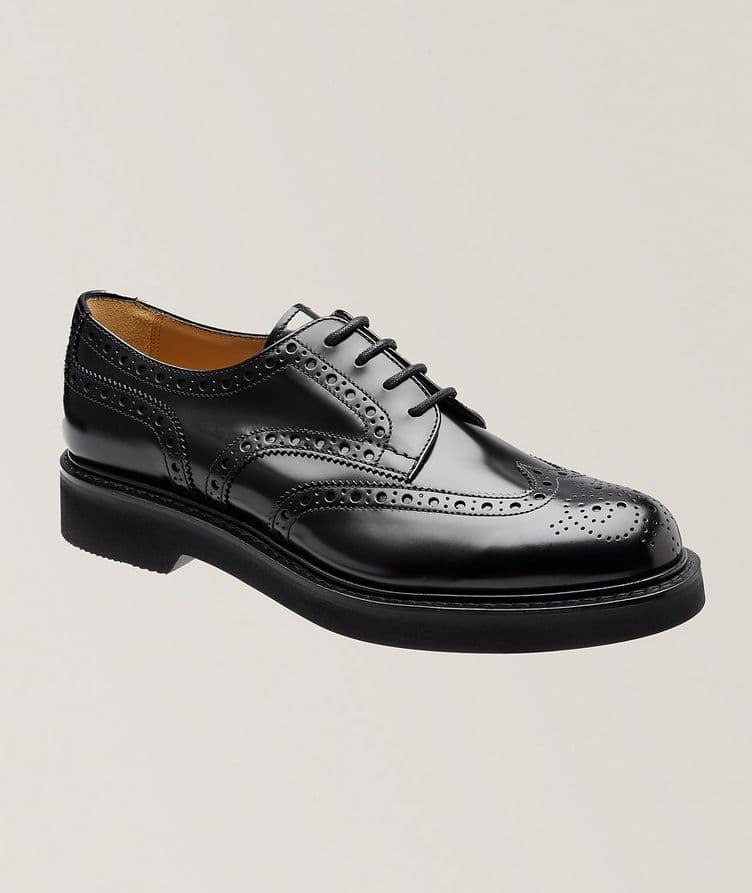 Norwich Polished Leather Wingtip Derbies image 0