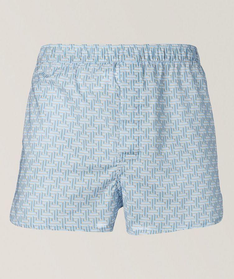 Modern Greek Motif Cotton Boxer image 0