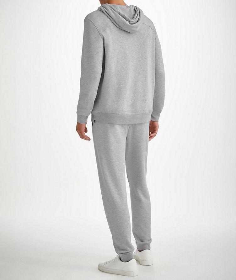 Quinn Cotton-Modal Loopback Hooded Sweater image 2