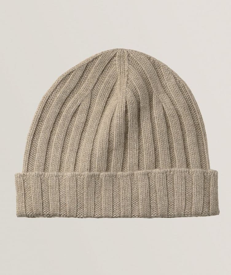 Ribbed Cashmere Toque image 0