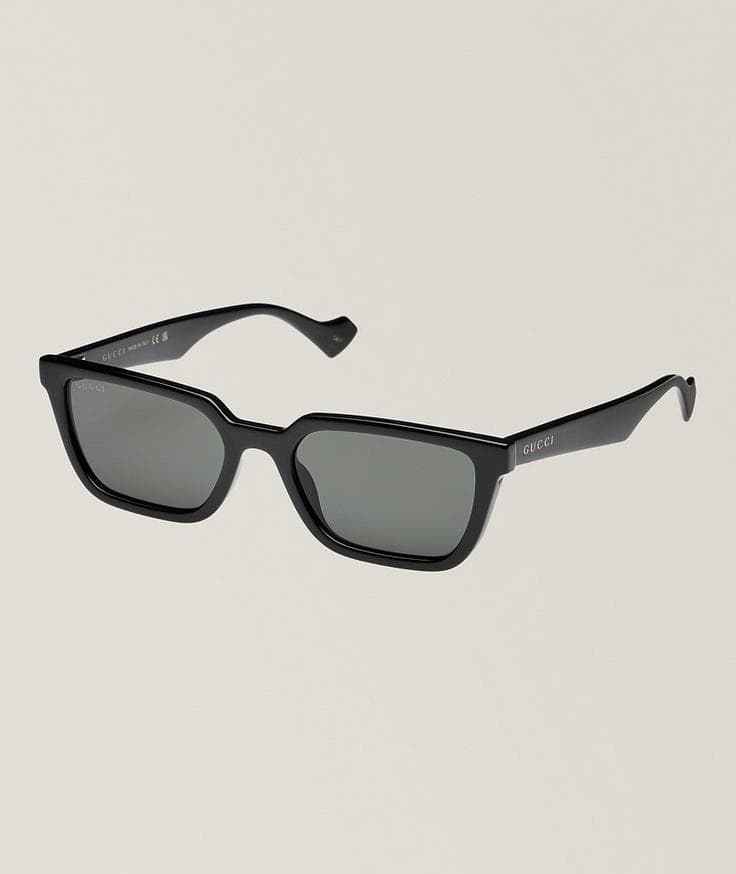 Gucci Lunettes de soleil rectangulaires