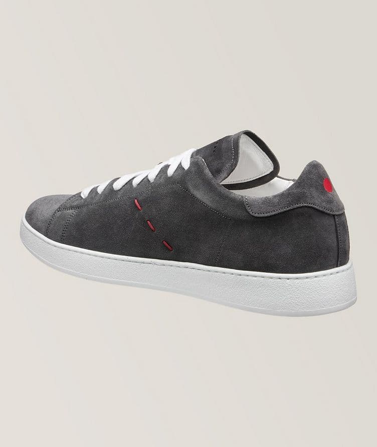 Pick Stitch Suede Sneakers  image 1