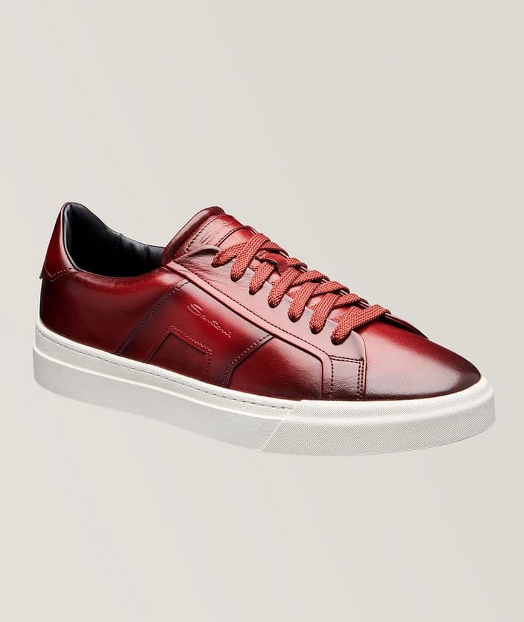 Burnished Nappa Leather Sneakers  image 0