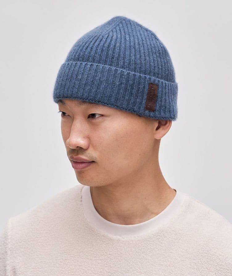 Ribbed Virgin Wool Toque image 1