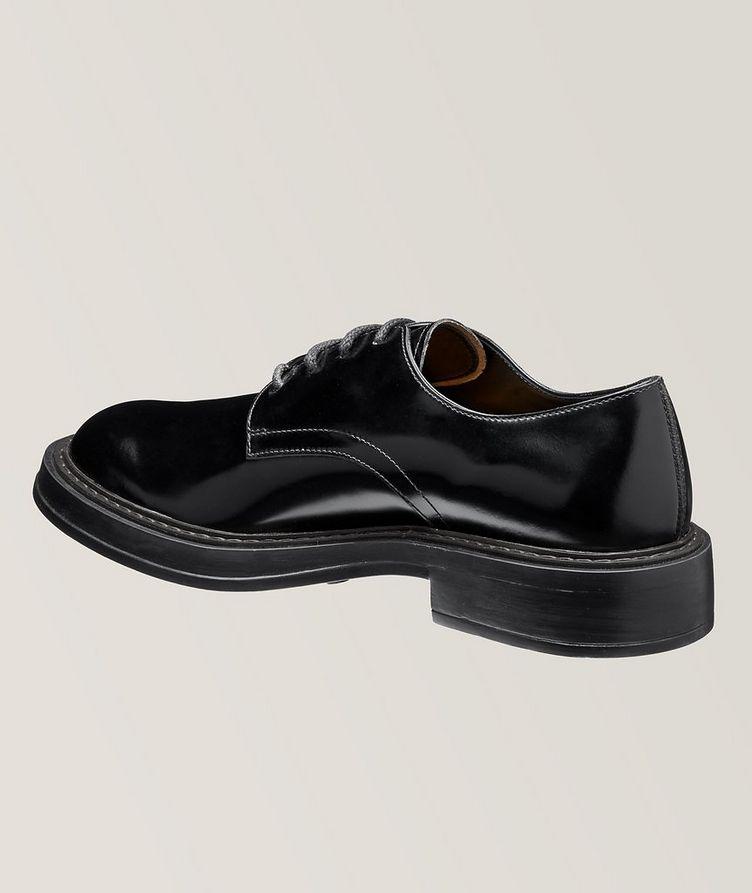 Polished Leather Lace-up Derbies image 1