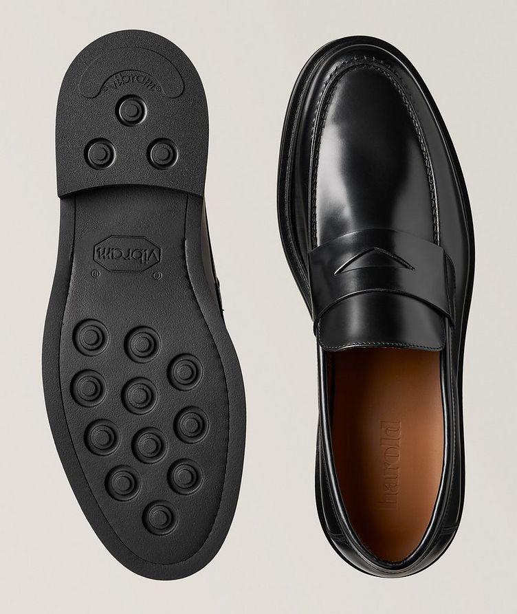 Polished Leather Penny Loafers  image 2