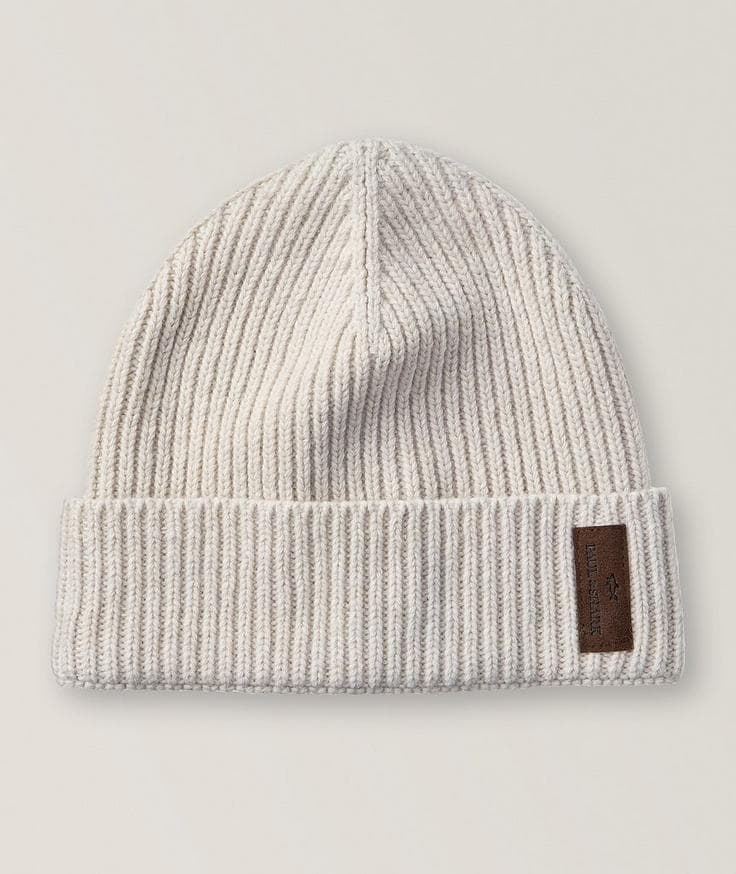 Paul & Shark Ribbed Virgin Wool Toque