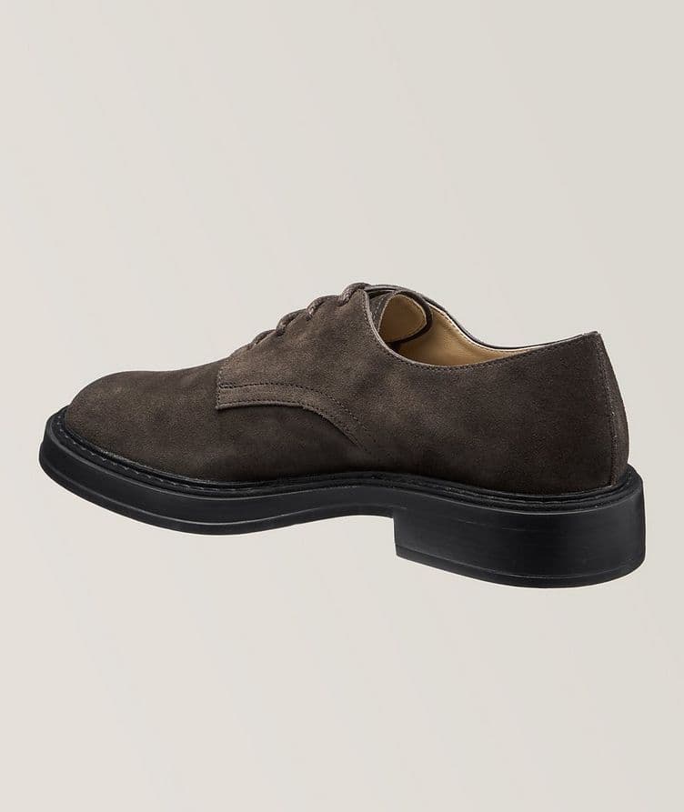 Suede Leather Chunky Derbies image 1