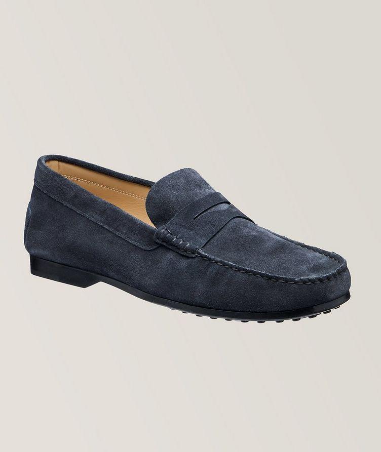 Suede Penny Loafers image 0