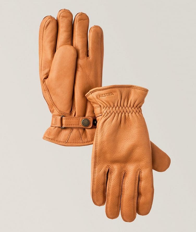 Gants Burensvik en cuir de chevreuil doublés de laine image 0