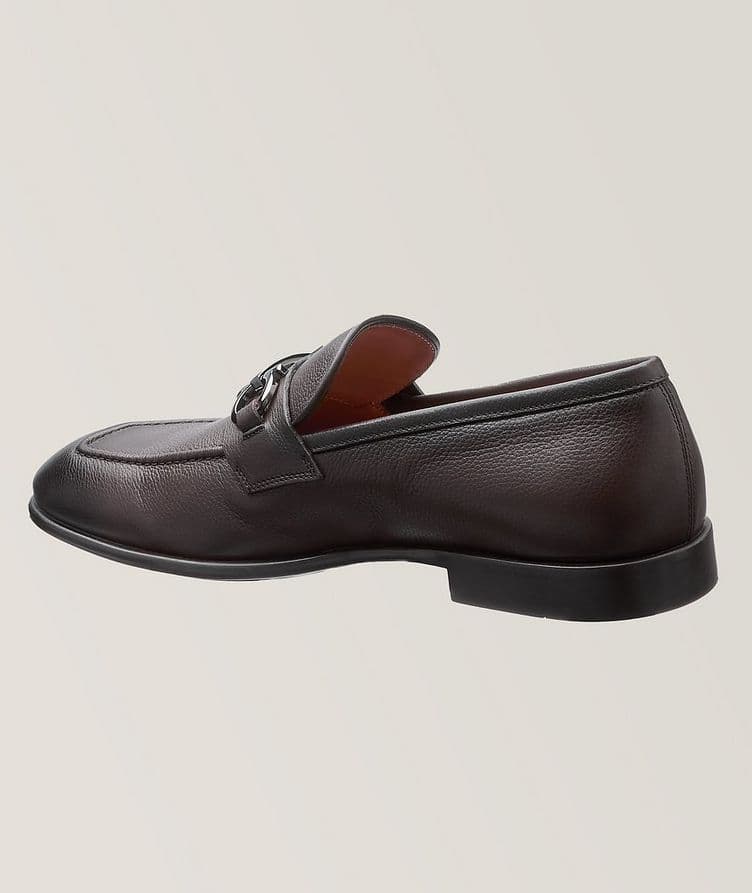 Foster Double Gancio Leather Loafers image 1