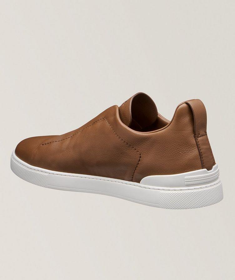 Triple Stitch Secondskin Leather Sneakers image 1