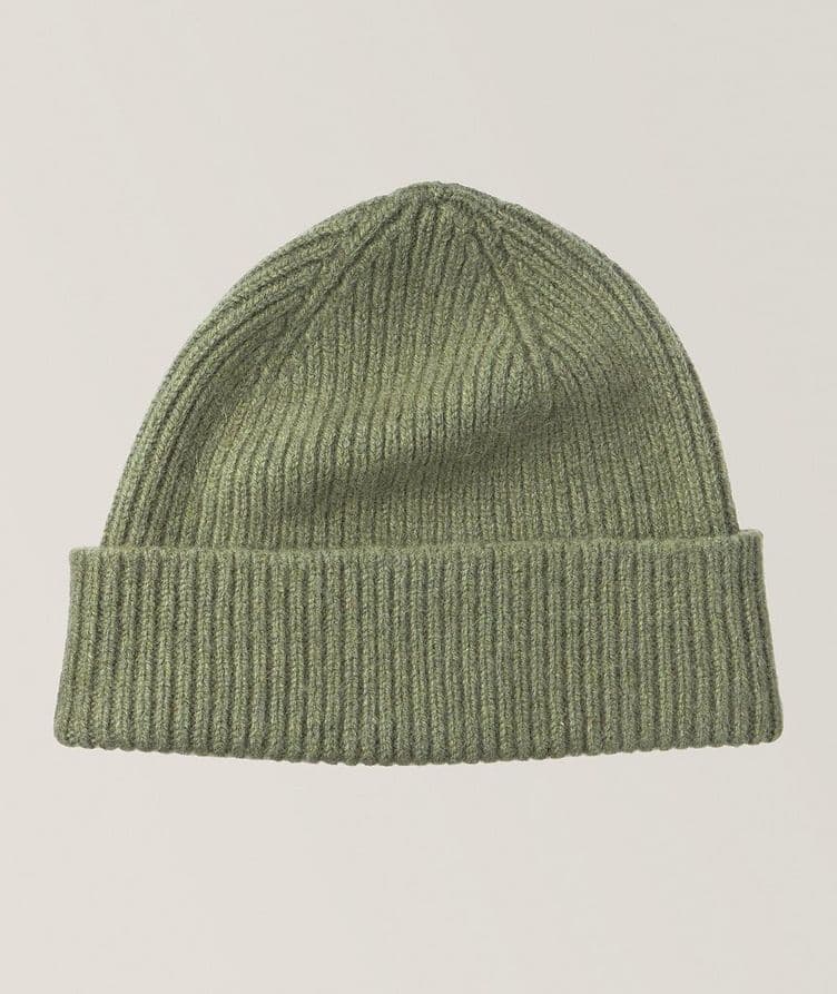 Ribbed Wool-Angora Classic Toque image 0