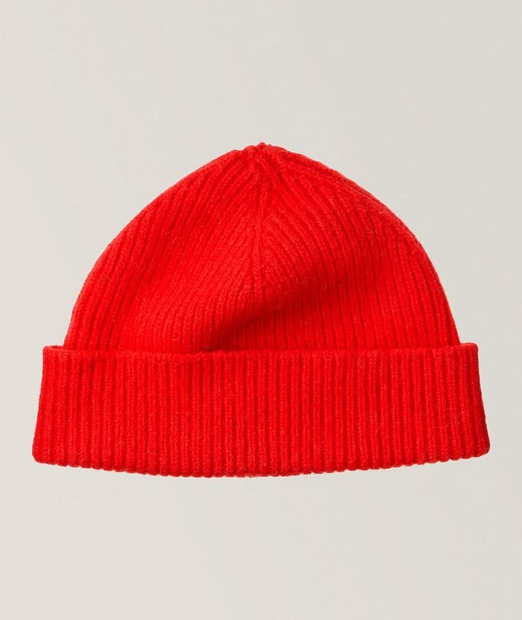 Ribbed Wool-Angora Classic Toque image 0