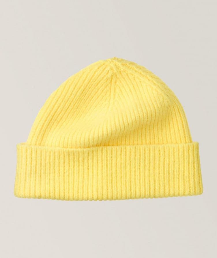 Ribbed Wool-Angora Classic Toque image 0