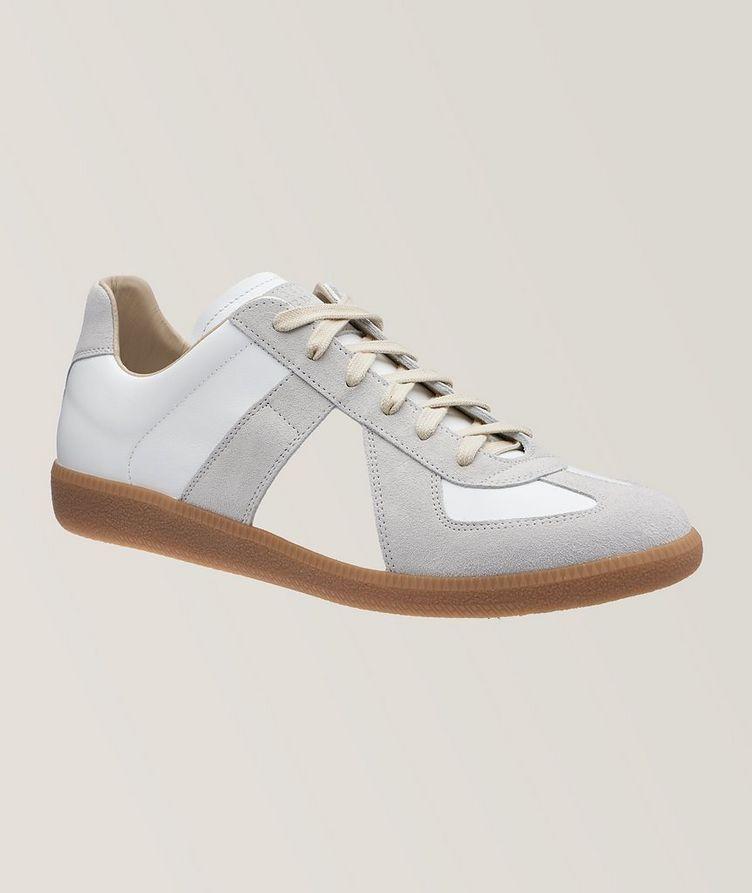 Replica Low-Top Leather Sneakers image 0