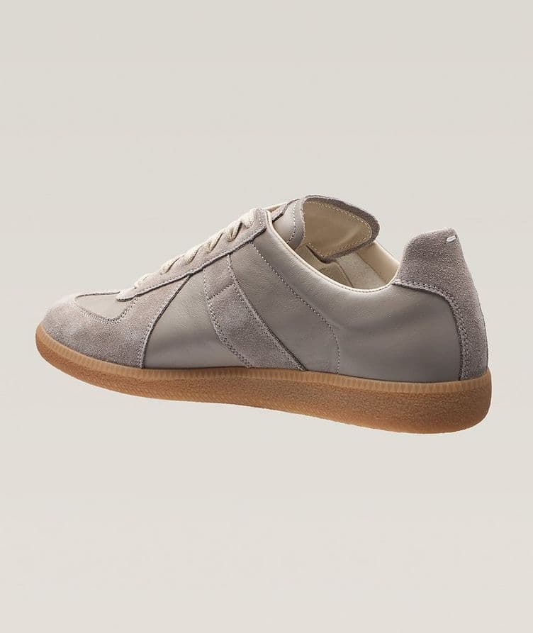 Replica Low-Top Leather Sneakers image 1