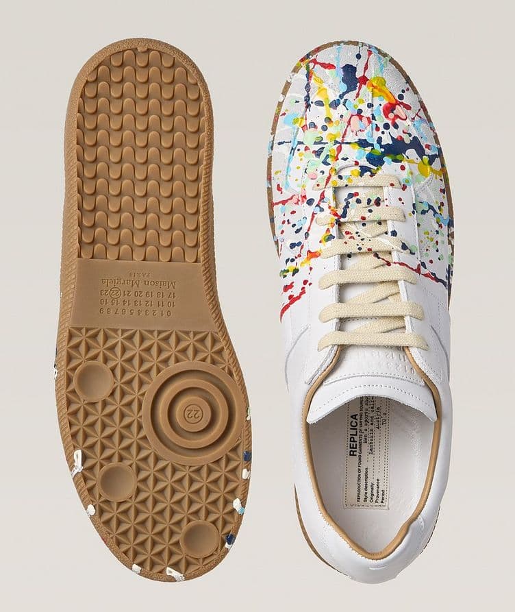 Paint Splatter Replica Sneakers image 2