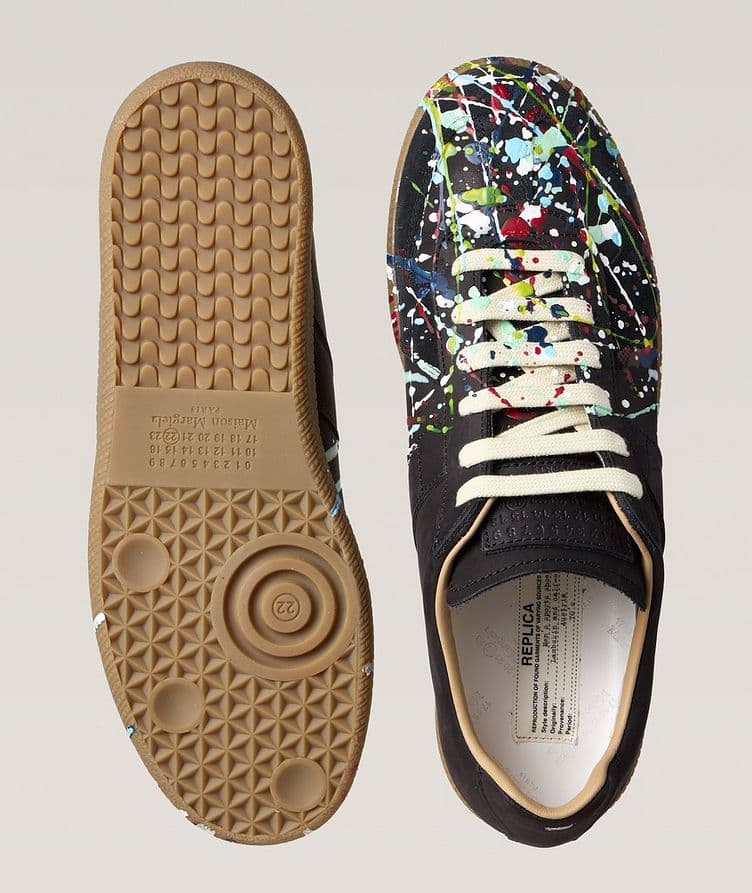 Paint Splatter Replica Sneakers image 2