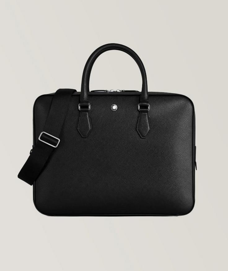 Montblanc Porte-document en cuir Saffiano, collection Sartorial