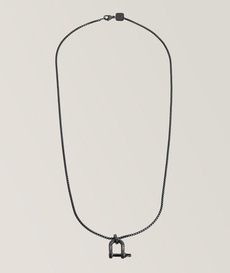 D-shackle Pendent Chain Necklace image 0