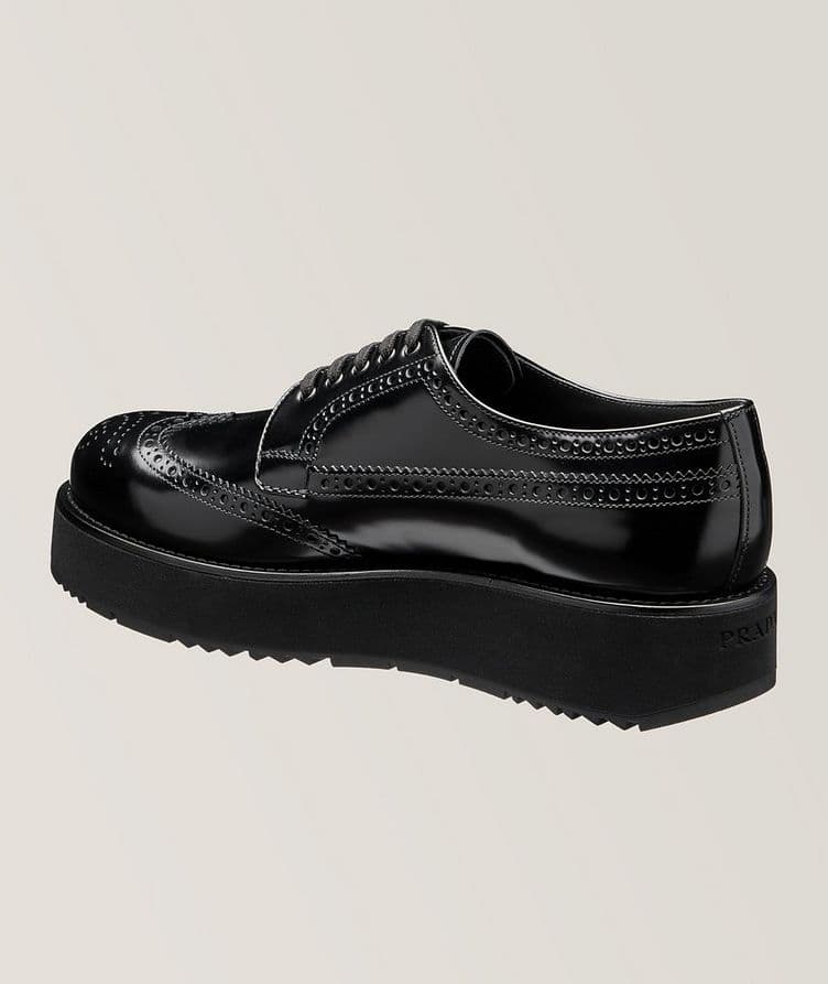 Brushed Leather Derby Brogues image 1