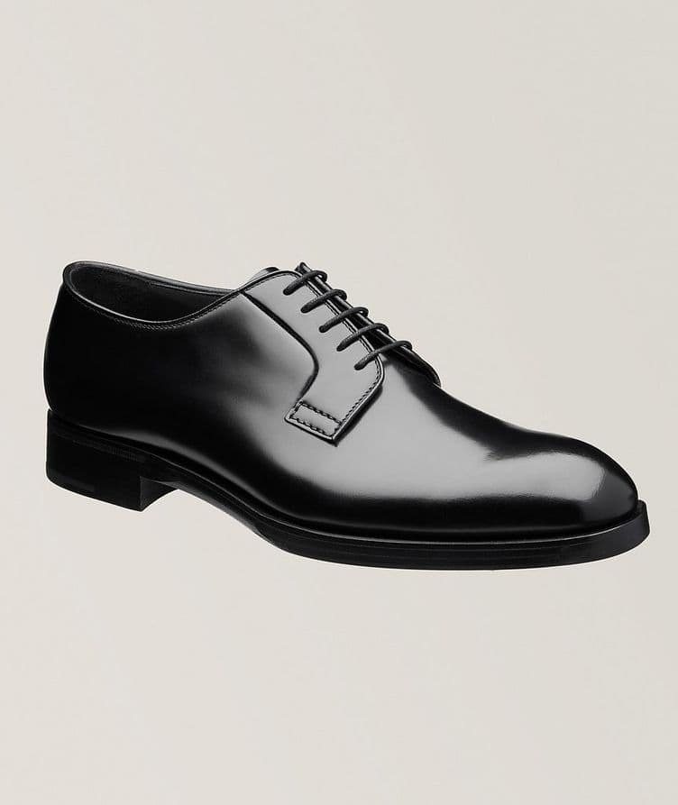 Brushed Spazzolato Leather Lace-Up  Derbies  image 0