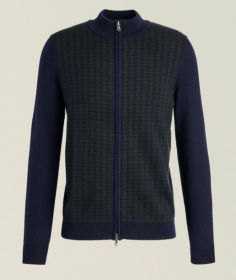 Wool Full-Zip Sweater image 0