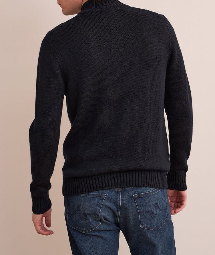 Wool Zip-Up Sweater  image 2