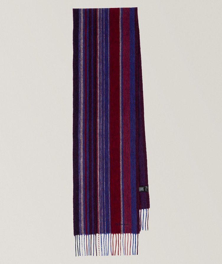 Trent Striped Lambswool Scarf  image 0