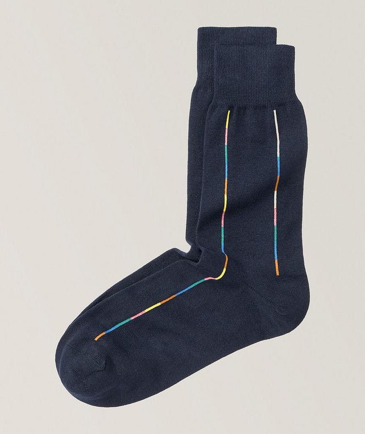 Artist Stretch Cotton-Blend Dress Socks image 0