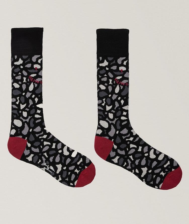 Chaussettes en mélange de coton à motif camouflage image 1