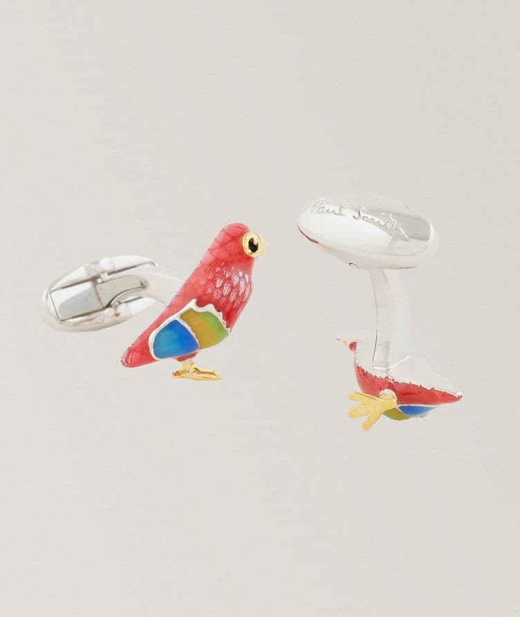 Macaw Parrot Cufflinks image 1