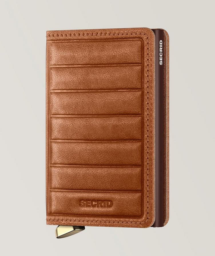 Basco Emboss Lines Premium Slimwallet  image 0