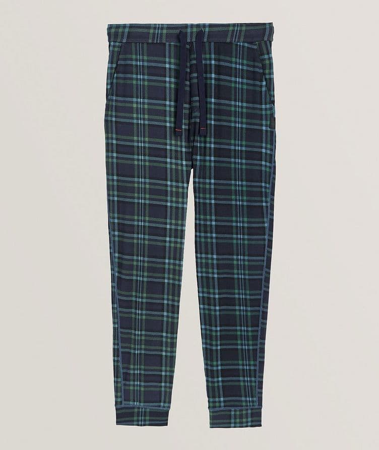 Snooze Plaid Flannel Stretch-Modal Pants image 0